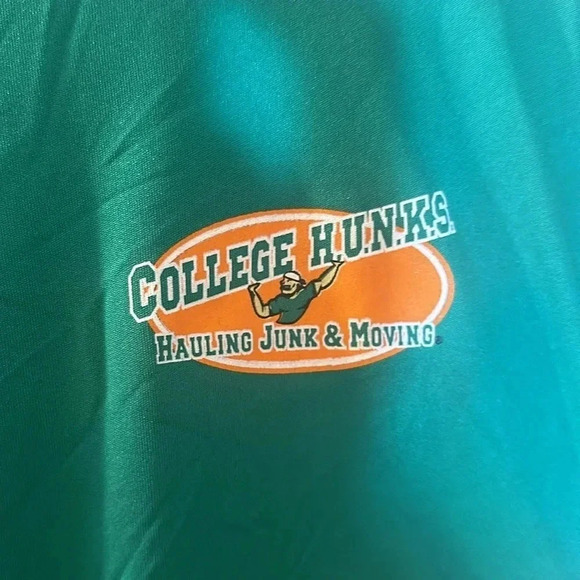 College H.U.N.K.S. Hauling & Moving Crew T-Shirt Short Sleeve Sport Tek Brand SM - Picture 5 of 6